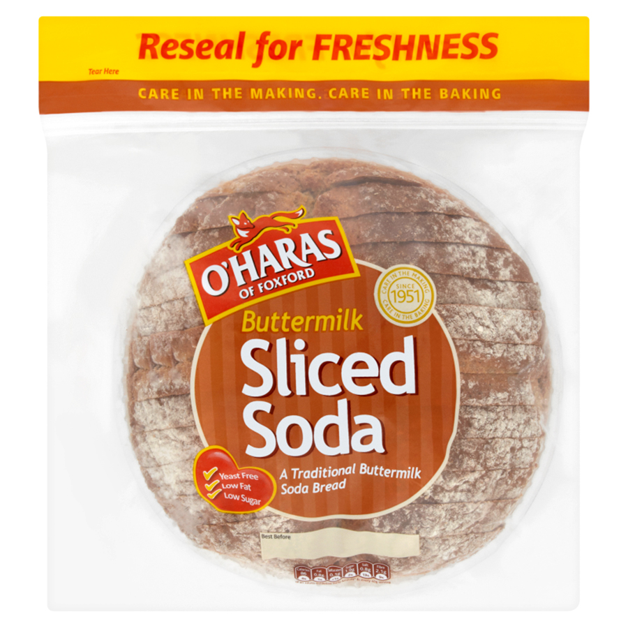 Buttermilk Sliced Soda Bread 550g
