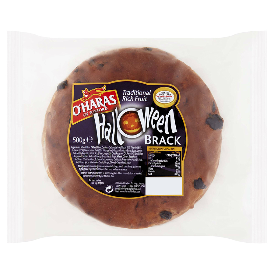 Halloween Brack 500g